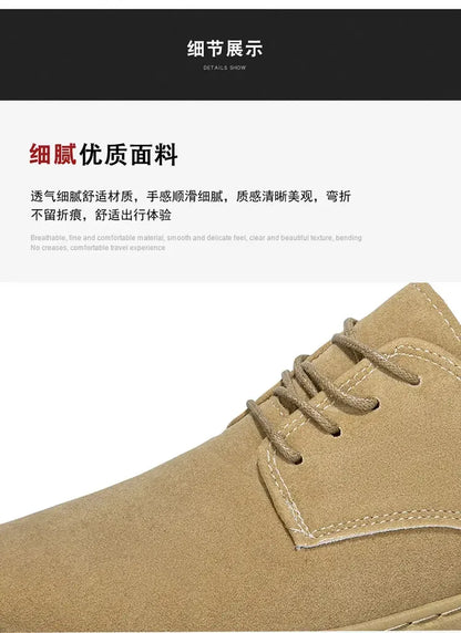Men's Sneakers - Fashionable Formal Loafers with Soft Sole