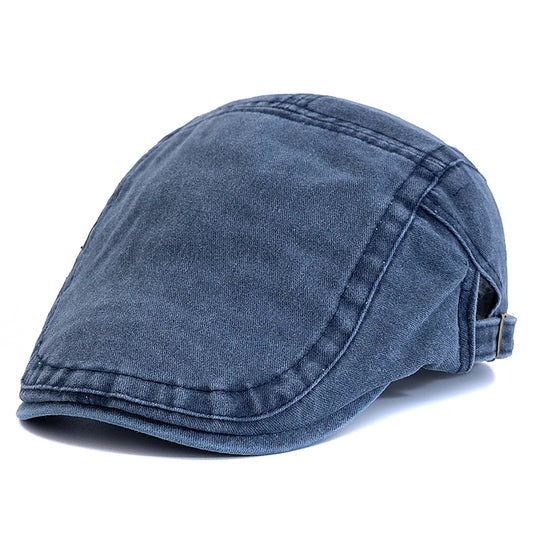 Men's Washed Cotton Beret