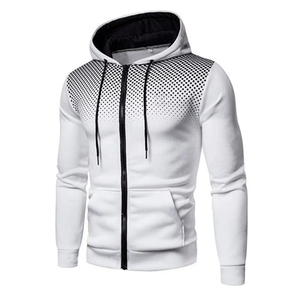 Gradient Print Sports Jacket – Performance Edition
