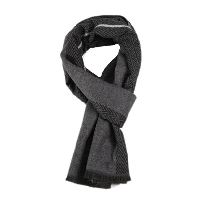 Men’s Modern Patterned Scarf – Style and Sophistication