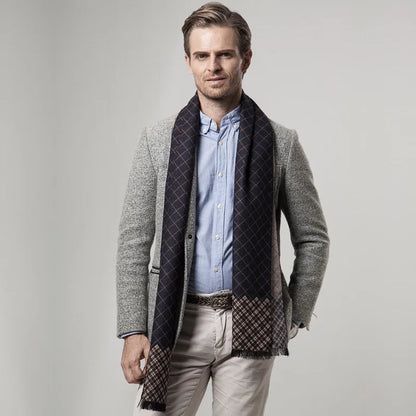 Luxury Men's Scarf, High Quality for Men