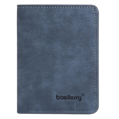 Slim Men’s Wallet with Multiple Card Slots and ID Window – Compact and Stylish