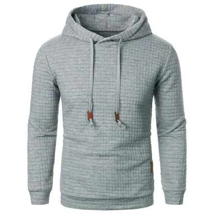 Strukturierter Hoodie-Pullover – Casual Premium Edition
