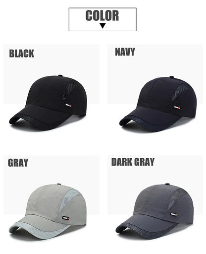 Outdoor Breathable Mesh Cap – Lightweight and Adjustable