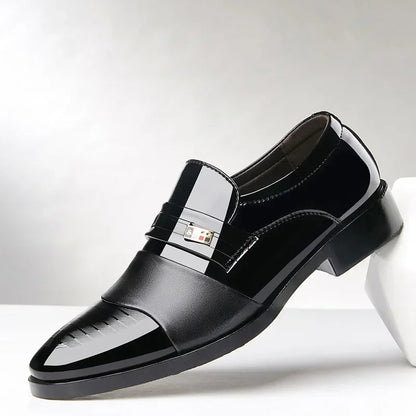 Herren-Lederschuhe – formelle Hochzeit, Business-Casual-Oxford-Schuhe