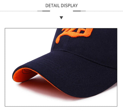 3D Embroidered Curved Brim Cap
