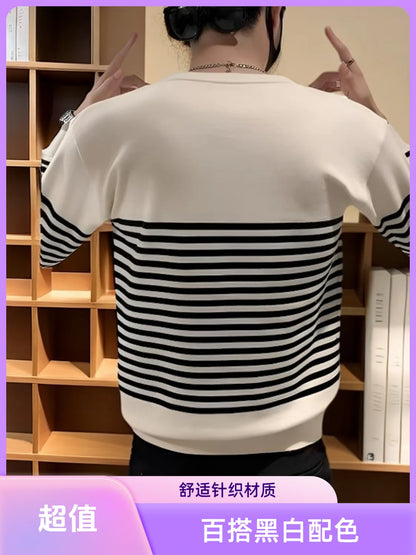 Modern Men’s Striped Sweater