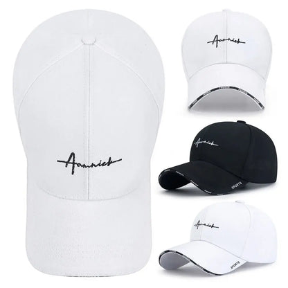 Premium Casual Cap, UV Protection - Adjustable, Solid Color, for Outdoor Running
