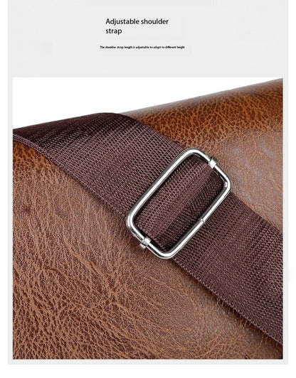 Men’s Messenger Bag – Timeless Sophistication for Stylish Men | Perfect for iPad and Laptop