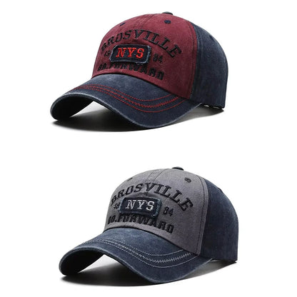 Vintage Washed Baseball Cap – Retro Casual Style