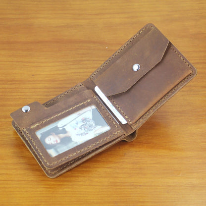 Men’s Wallet – Compact Model with Coin Pocket