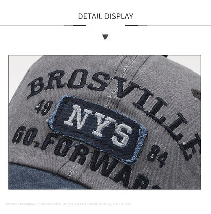 Vintage Washed Baseball Cap – Retro Casual Style