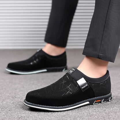 Herren Businessschuhe aus Leder - Bequeme Halbschuhe für die Arbeit