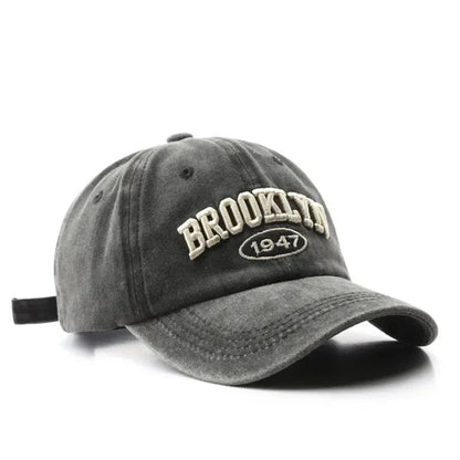 Vintage Brooklyn Cap – Retro Casual Style