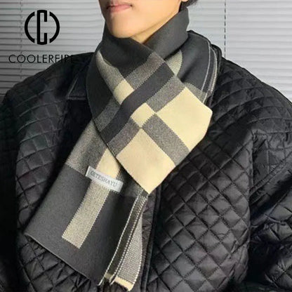 Men’s Geometric Scarf – Modern and Bold Style