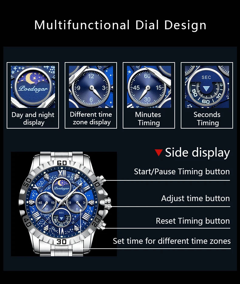 Men’s Watch – Sporty Design with Sophisticated Details