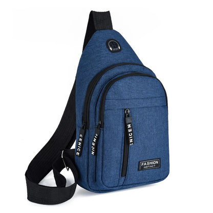 Men’s Casual Crossbody Sling Bag – Lightweight Urban Chest Pack for Daily Essentials