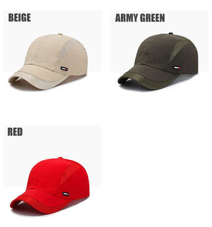 Outdoor Breathable Mesh Cap – Lightweight and Adjustable