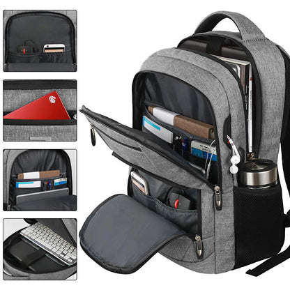 Men’s Executive Anti-Theft Backpack – Modern, Technological and Spacious
