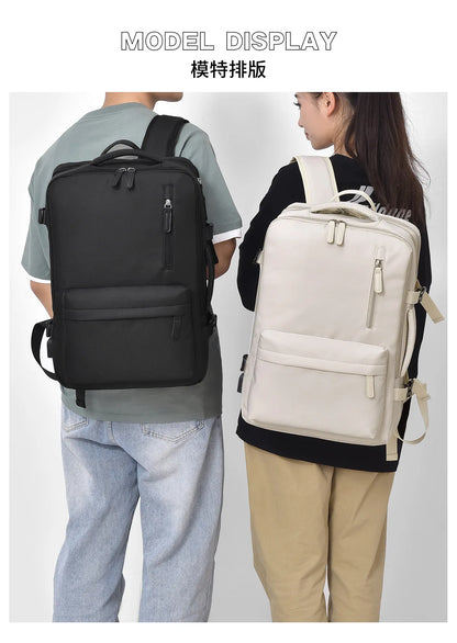 Men’s Multifunctional Backpack – Expandable, Waterproof, and Large Capacity
