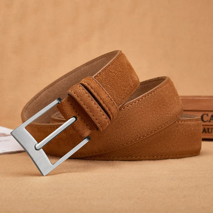 Men’s Suede Belt – Classic and Versatile Style