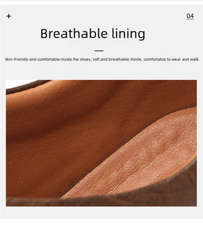 Men's Versatile Casual Shoes - Ultra Soft Leather and Pleasure
