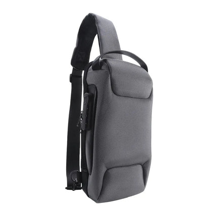 Anti-Theft Crossbody Bag with USB Charging – Modern, Secure, and Waterproof