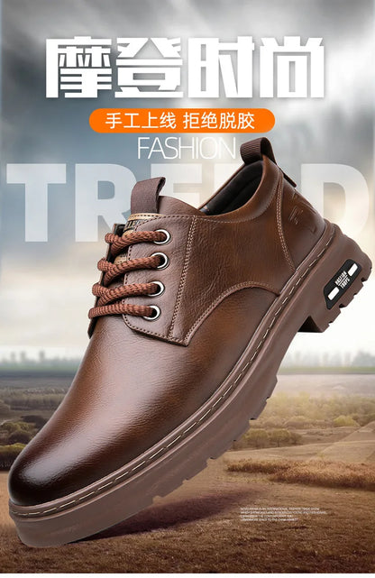 Freizeitschuhe aus Leder für Herren – moderner und vielseitiger Designer