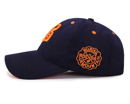 3D Embroidered Curved Brim Cap