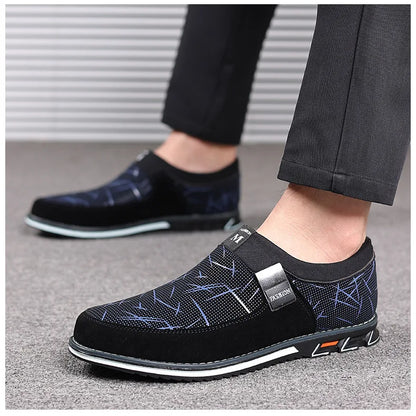 Herren Businessschuhe aus Leder - Bequeme Halbschuhe für die Arbeit