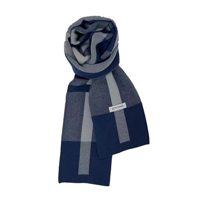 Men’s Geometric Scarf – Modern and Bold Style