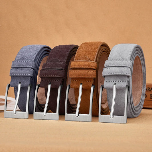 Men’s Suede Belt – Classic and Versatile Style