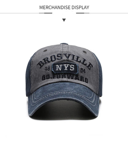 Vintage Washed Baseball Cap – Retro Casual Style
