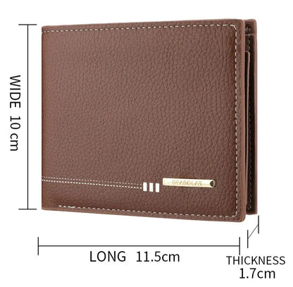 Men’s Slim Leather Wallet – Practical and Elegant