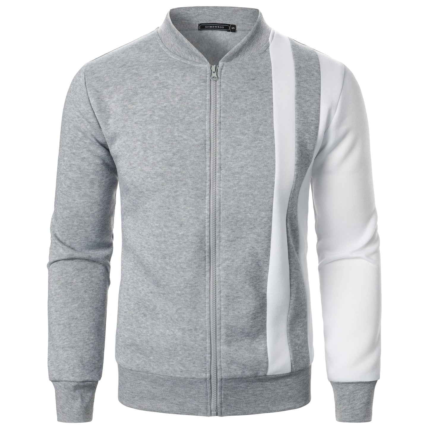 Men’s Sport Jacket with Contrasting Design and Slim Fit