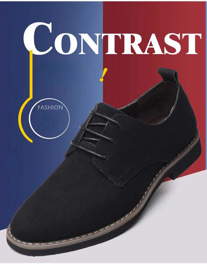 Herren Freizeitschuhe - Wildleder mit Schnürsenkeln