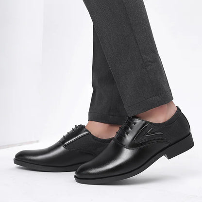 Herrenschuhe – Klassisches Freizeitleder, weich und formell
