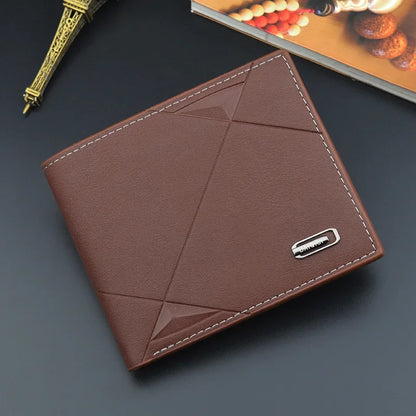 Men’s Wallet – Modern Design with Contrast Stitching