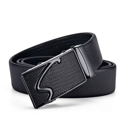 Men’s Automatic Buckle Belt – Elegant Leather Waistband
