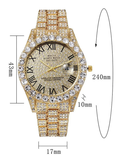 Men’s Watch – Luxury and Sparkle in Every Detail