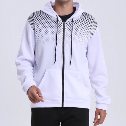 Gradient Print Sports Jacket – Performance Edition