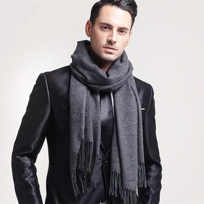 Soft and Long Winter Scarves, Fashion Solid Color