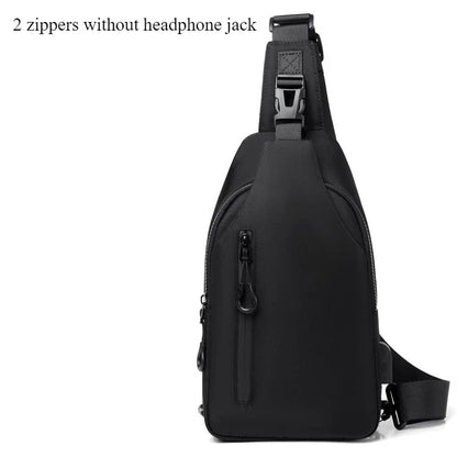Men’s Sling Crossbody Bag – Compact, Modern, and Waterproof