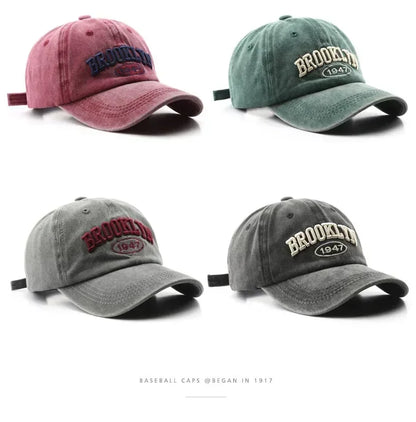 Vintage Brooklyn Cap – Retro Casual Style
