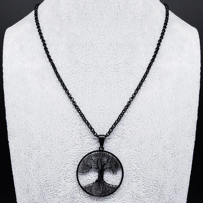 Tree of Life Men’s Necklace – Symbol of Strength and Connection