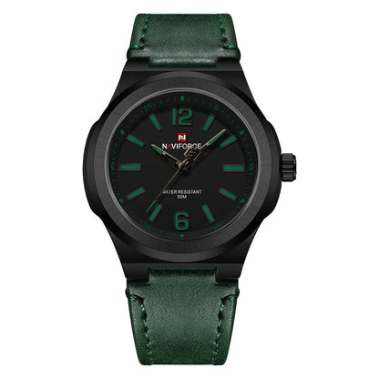 Men’s Casual Watch with Leather Strap