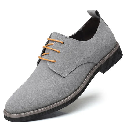 Herren Freizeitschuhe - Wildleder mit Schnürsenkeln