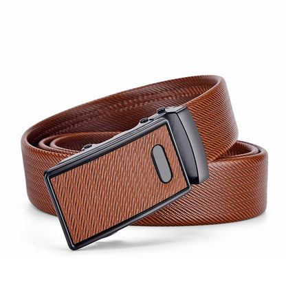 Men’s Automatic Buckle Belt – Elegant Leather Waistband