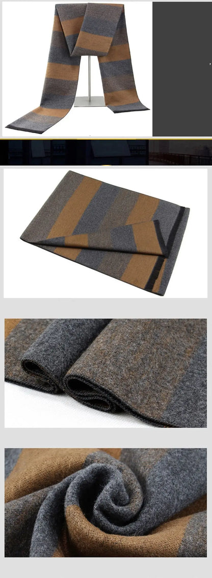 Men’s Modern Patterned Scarf – Style and Sophistication