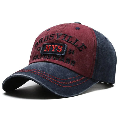Vintage Washed Baseball Cap – Retro Casual Style